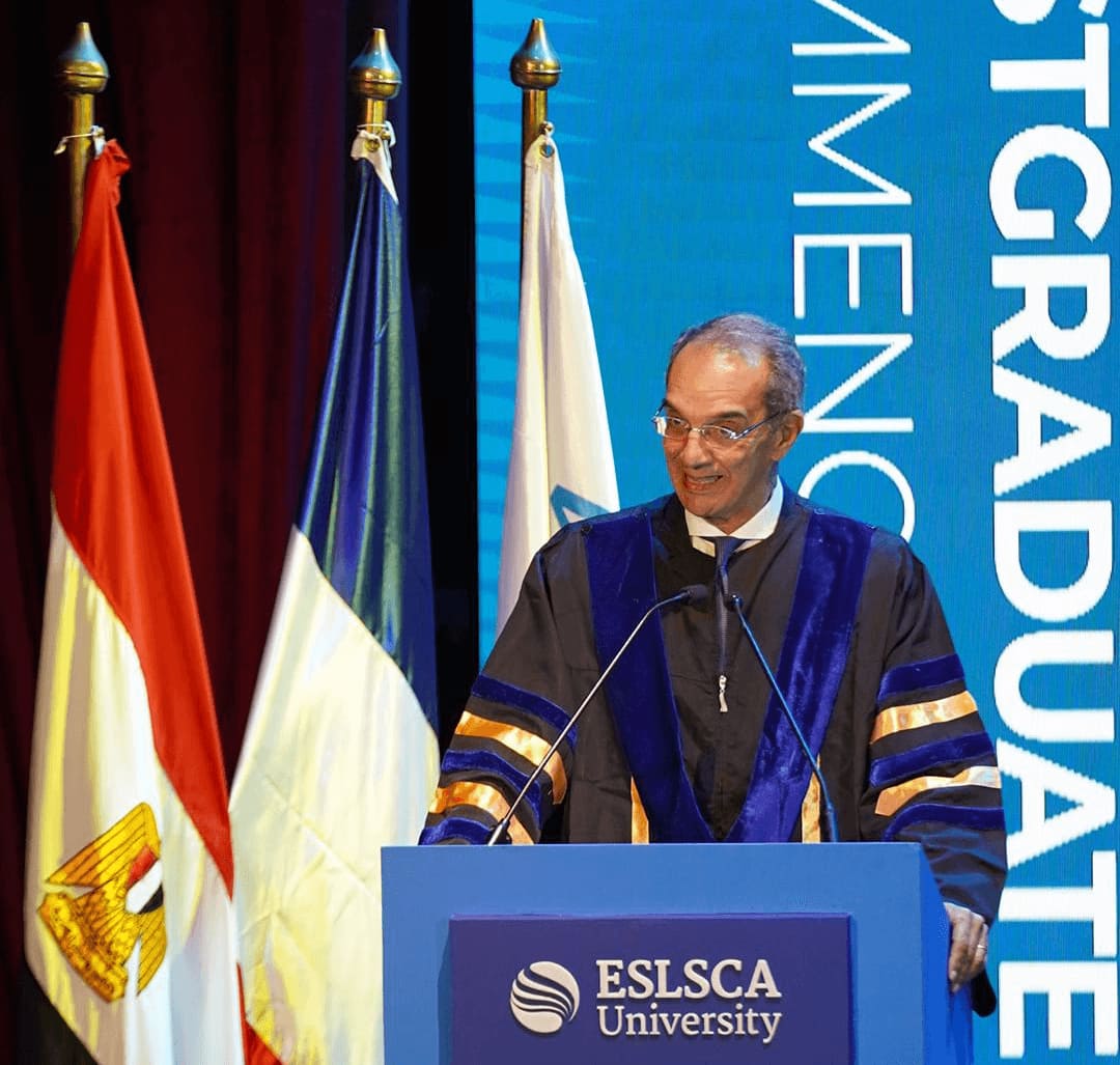 Commencement ceremony at ESLSCA University