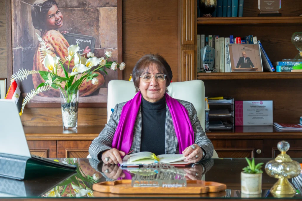Prof. Dr. Nadia Elaref, PhD, President, ESLSCA University
